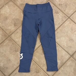 Peloton Blue High-Waist Seamless Leggings